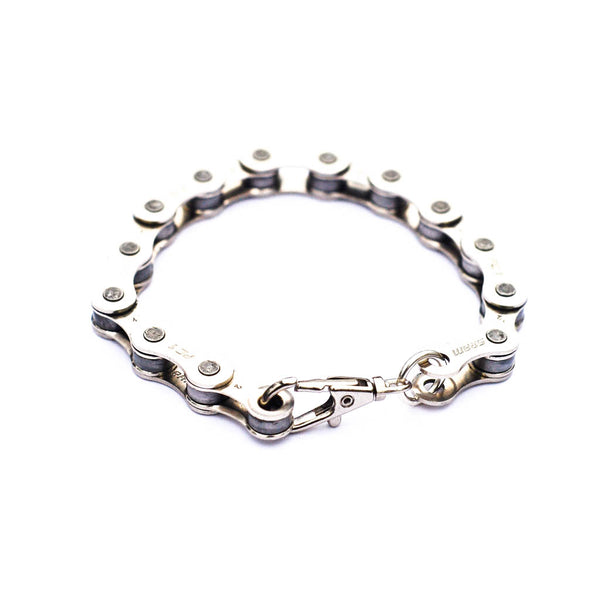 Amazon.com: WQRR 19mm Hiphop Couple Rainbow Motorcycle Chain Bracelet  Stainless Steel Bike : Clothing, Shoes & Jewelry